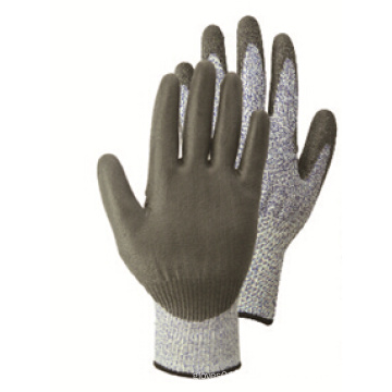13G HPPE Nitril beschichtete, schneidfeste Handschuhe